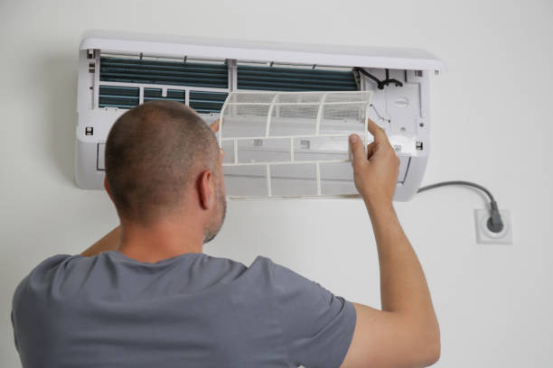 instalacion de aire acondicionado mal colocado