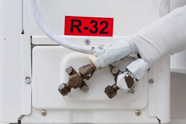 etiqueta de gas aire acondicionado r-32